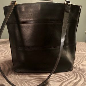 Coach Vintage Tribeca Black leather Shoulder bag